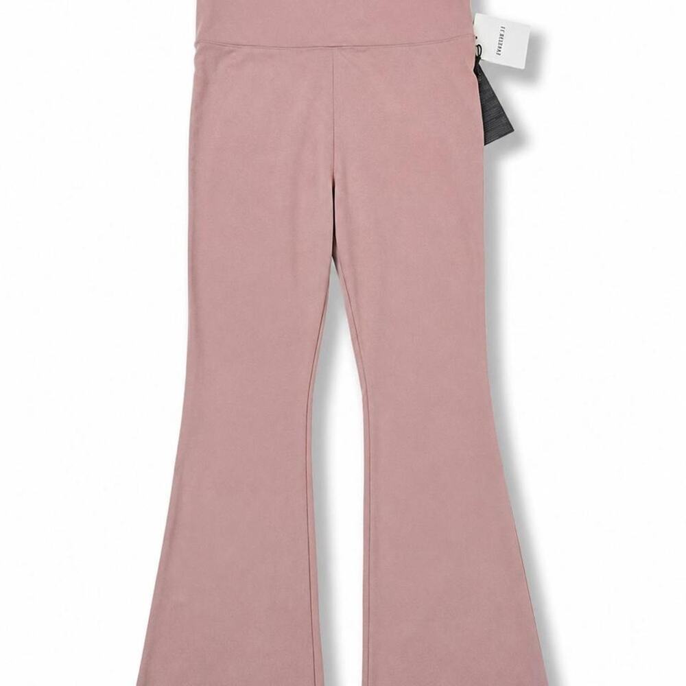 NWT Forever 21 dusty rose flare leggings women sz medium